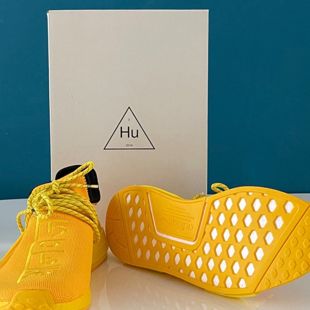 Pharrell x adidas NMD Hu Yellow